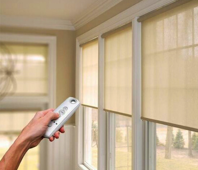 Motorização / Automação - Persianas, Cortinas e Toldo